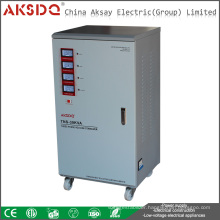 Hot Sales Single Phase AC Servo Motor Automatic Protection High Power Voltage Stabilizer 20Kva For TV